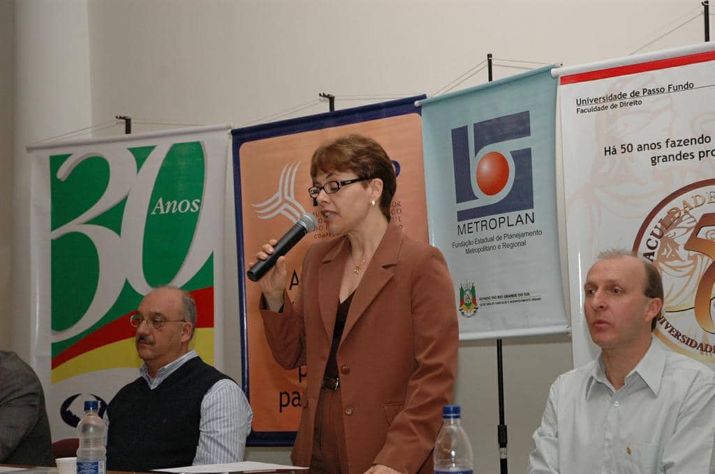 Karin na abertura do evento