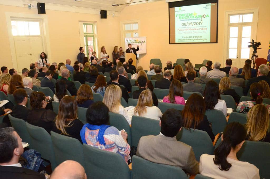 Auditório do Palácio do MP esteve lotado