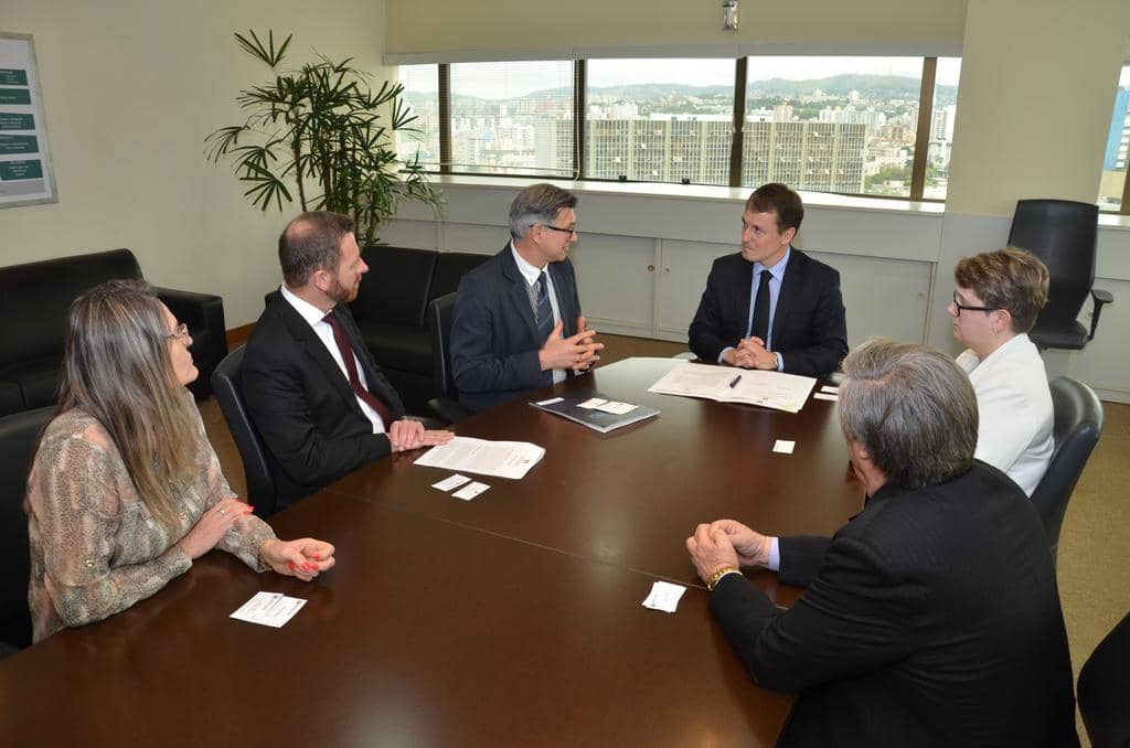 Encontro foi realizado no Gabinete do PGJ