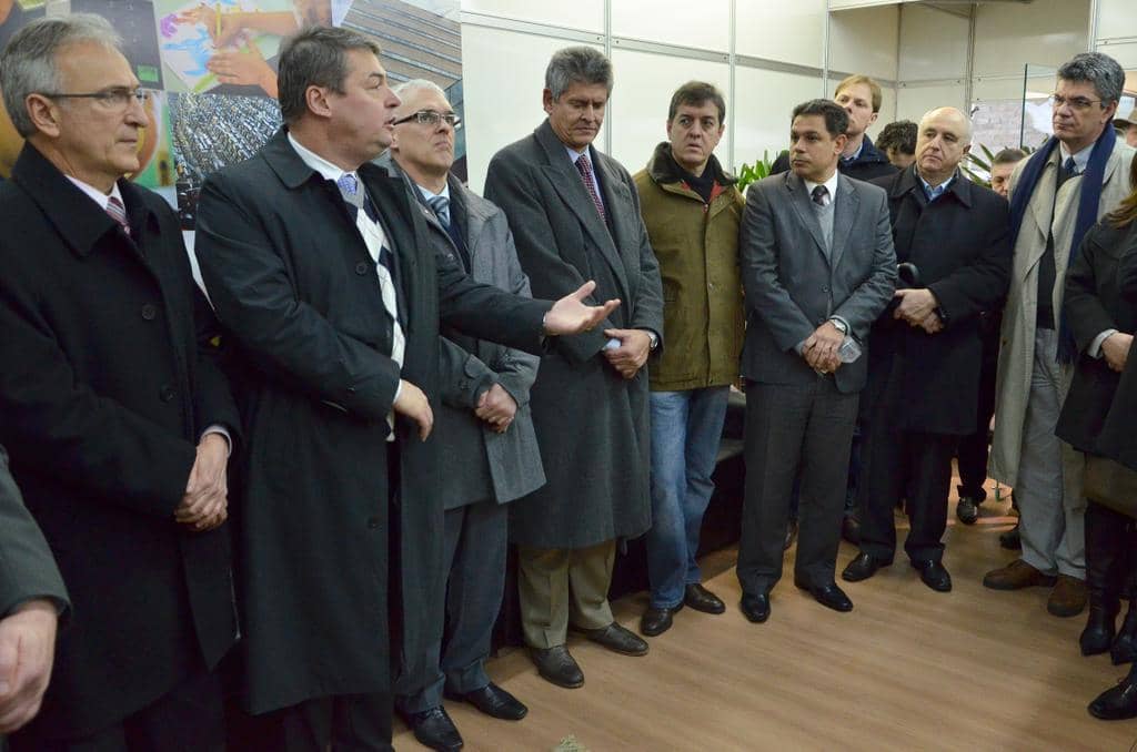Veiga fez saudação aos presentes na confraternização