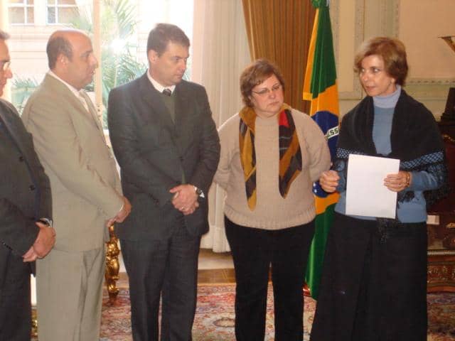 Velasquez, Lima Veiga, Mariza e a Governadora