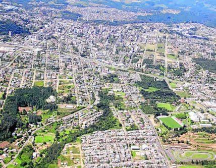 Vista aérea de Farroupilha