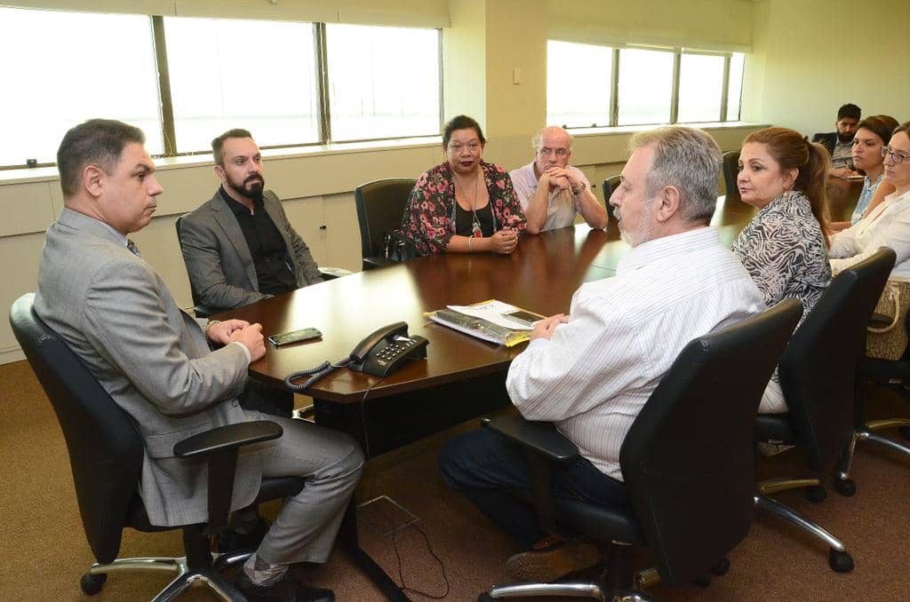 Encontro ocorreu na sede do MP
