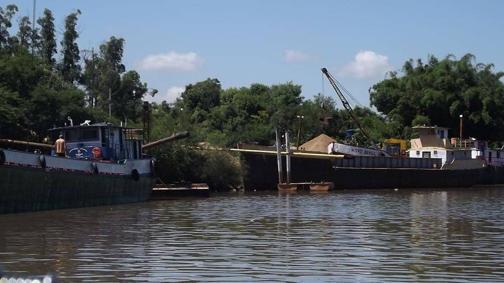 Operação de fiscalização de areia...