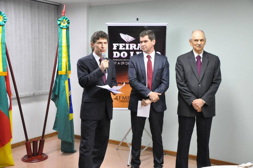 Fábio Sbardellotto abriu os discursos...