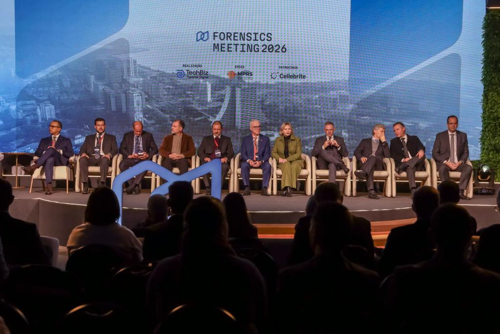 Cerimônia oficial de abertura do Forensics Meeting 2026 reúne integrantes do MPRS e especialistas em investigação digital
