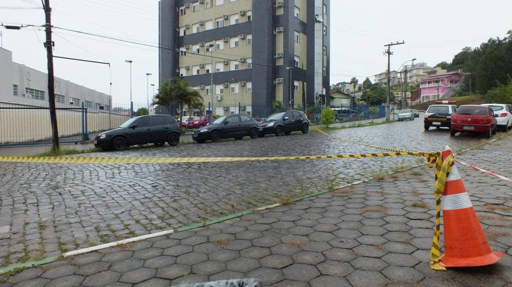 Exato local onde ocorreu o crime