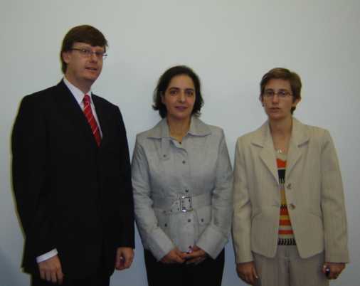 Cíntia Foster de Almeida (à direita)