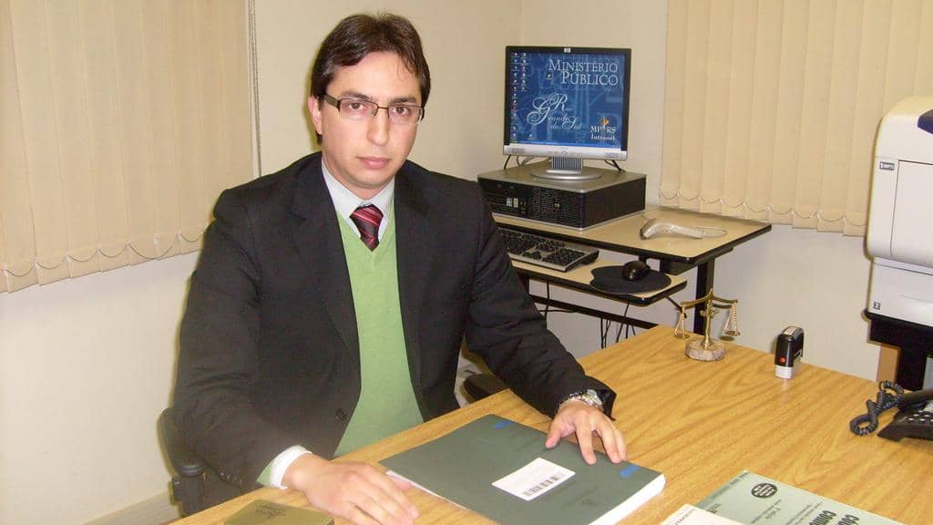 Fernando Andrade Alves, promotor de Justiça de Caçapava do Sul