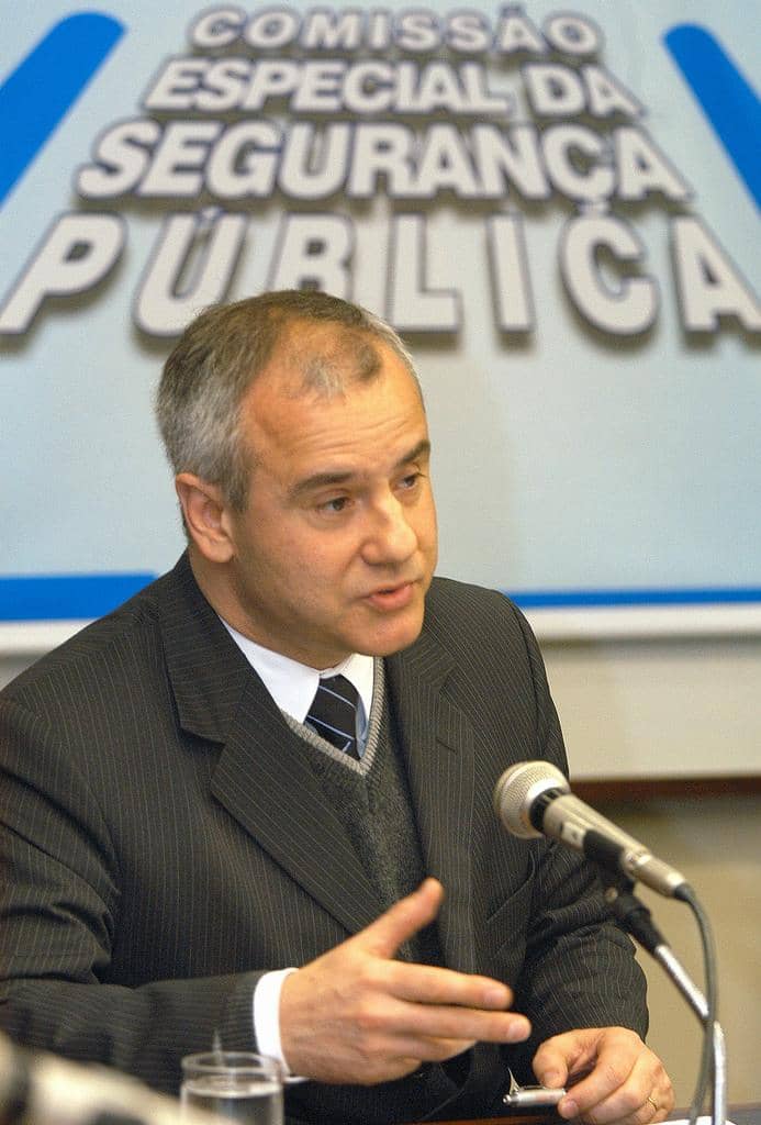 Bandeira Pereira defendeu mais recursos para a Segurança Pública [Fotos: Marco Couto/AL]