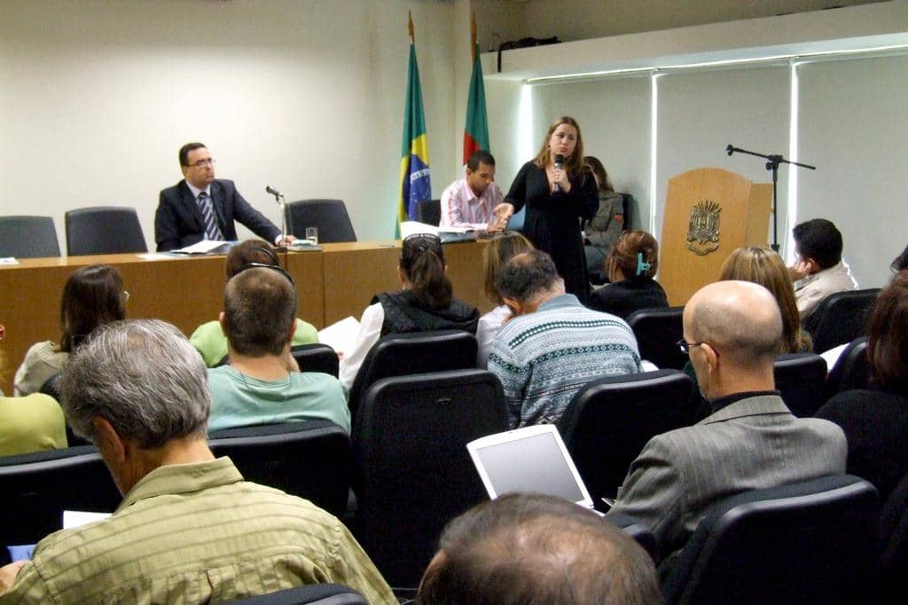 Auditório lotou para o evento