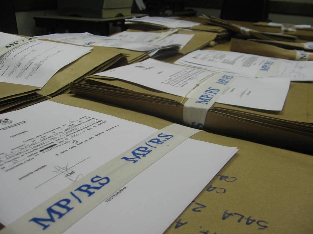MP extraiu cópias das folhas de respostas