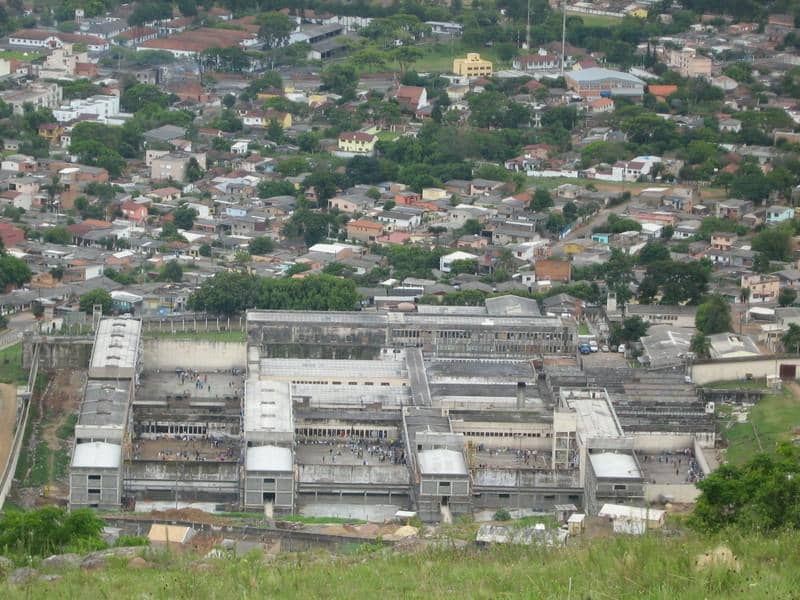 Vista do Presídio Central