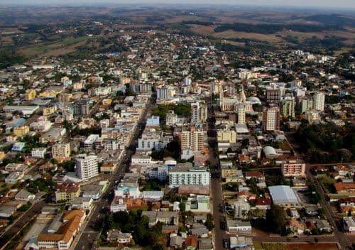 Vista aérea de Frederico Westphalen