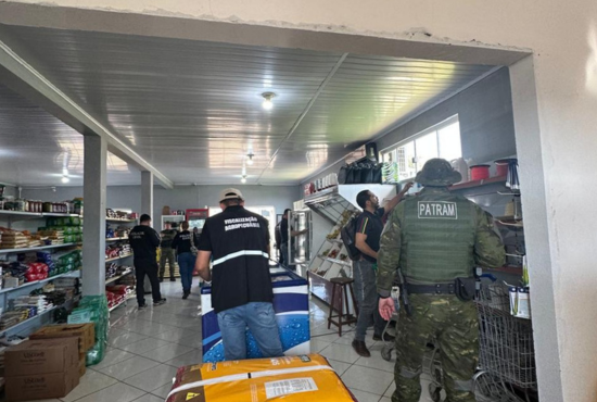 Fiscalização apreende 1 tonelada de produtos impróprios para consumo em Barra do Guarita