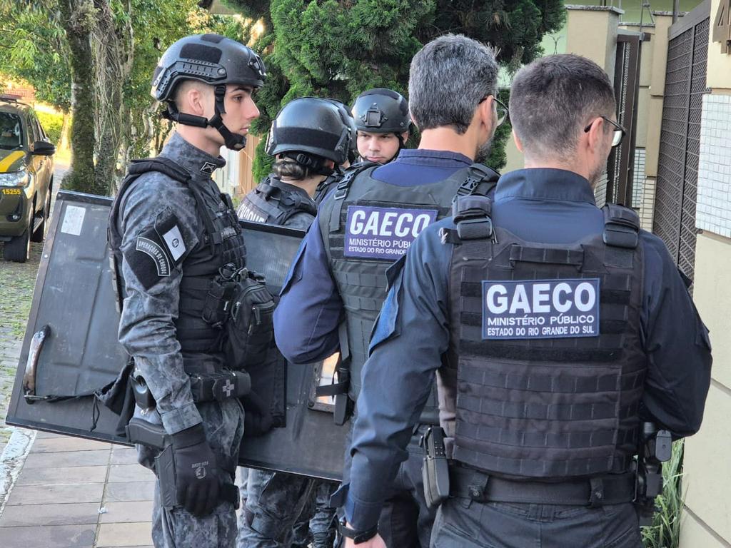 GAECO/MPRS fecha 2025 com 42 operações e 950 denunciados em ações contra o crime organizado 