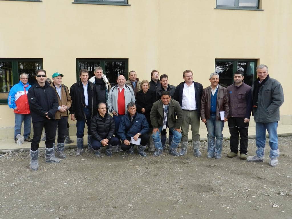 Os integrantes da missão gaúcha à Espanha