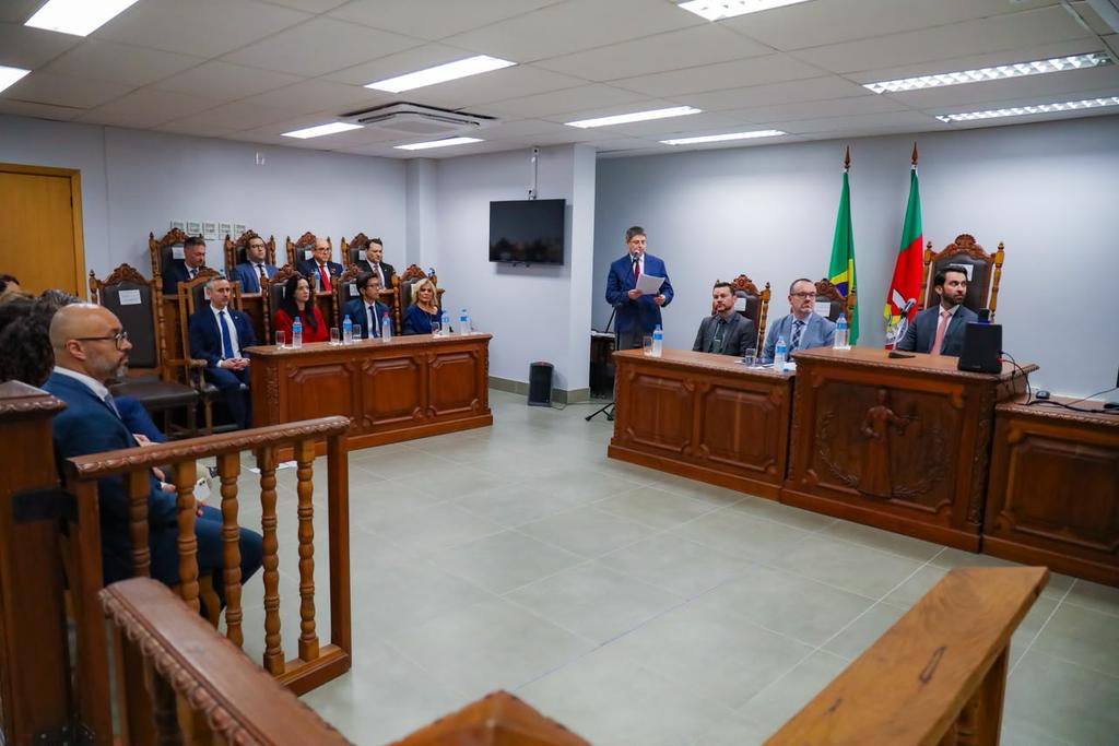 MPRS participa de instalação da Vara Regional de Garantias da Comarca de Uruguaiana