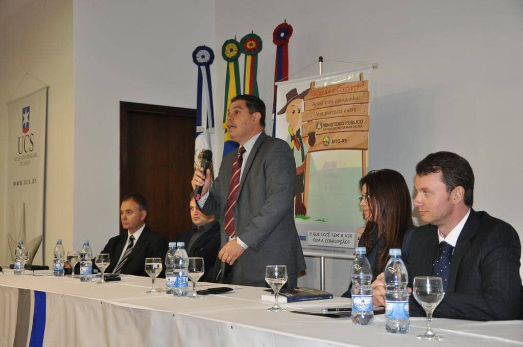 Marcelo Dornelles fez a palestra de...
