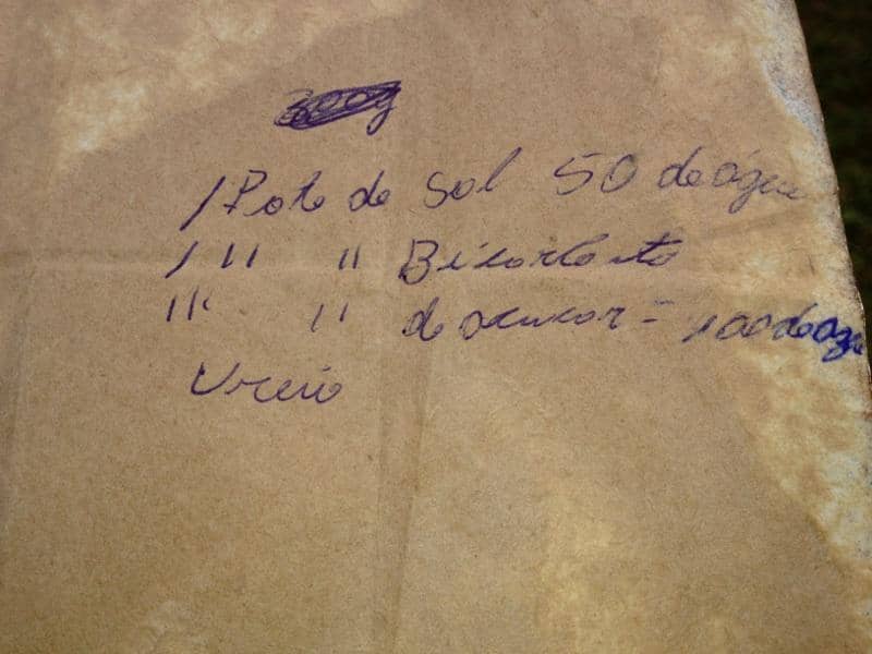 Fórmula encontrada na casa de Paulo Rogério Schultz