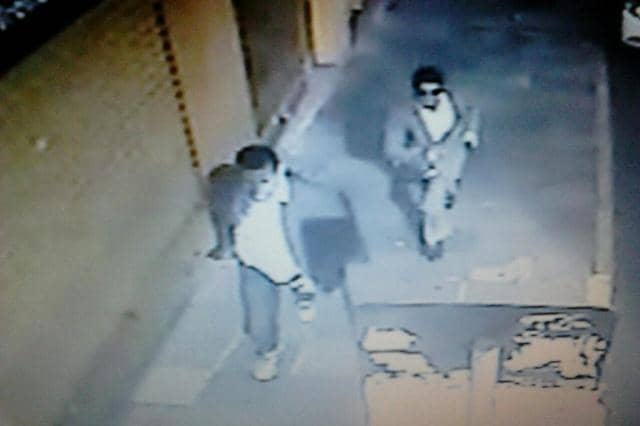 A fuga dos ladrões divulgada pela Polícia Civil