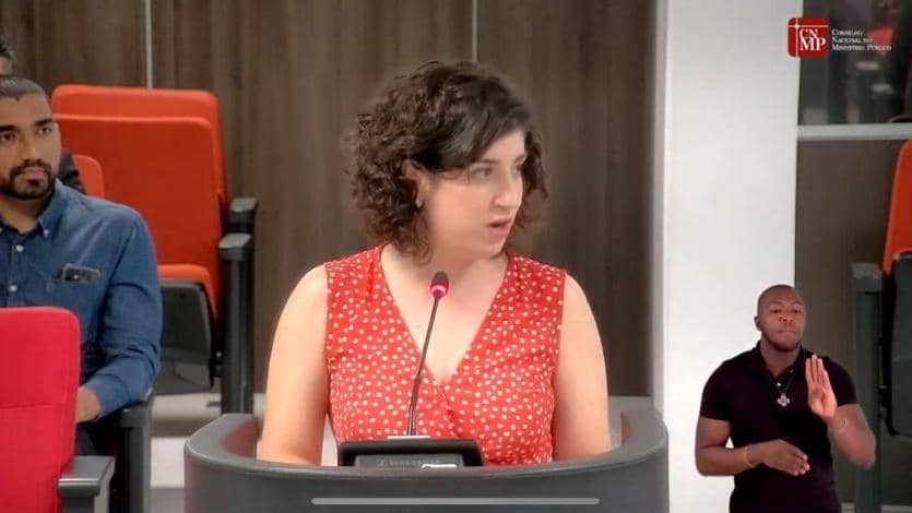 Apresentação do projeto no plenário do CNMP