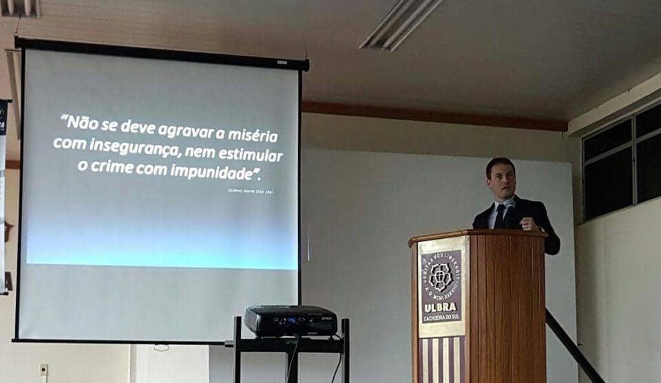 Manifestação do Subprocurador Institucional na Semana do MP