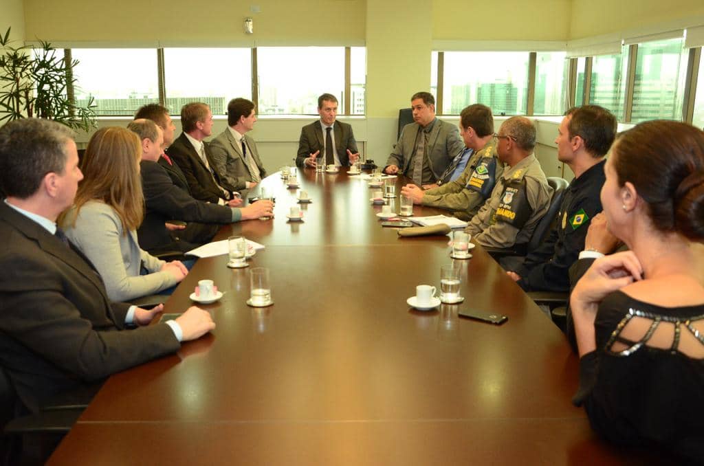 Encontro foi realizado no Gabinete do PGJ