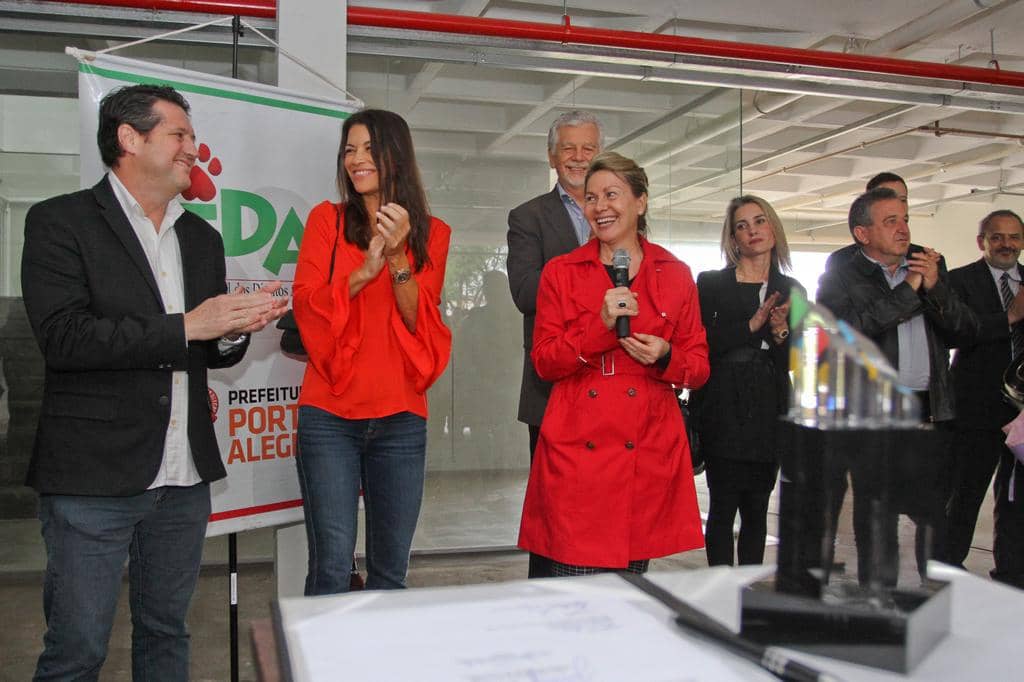 Anelise Grehs participou da solenidade