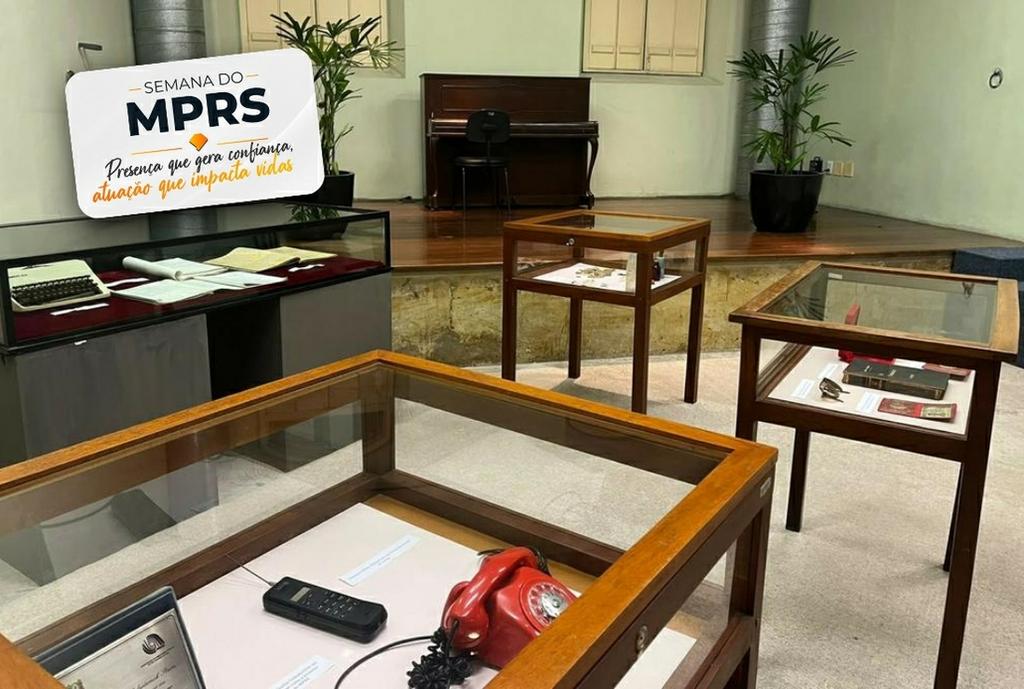 Vídeo e exposição de objetos preservados no Memorial do MPRS dão destaque à memória da instituição
