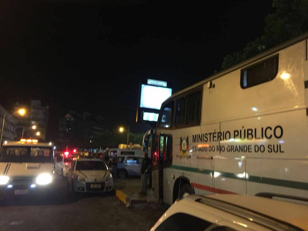 Ação ocorreu no centro do balneário...