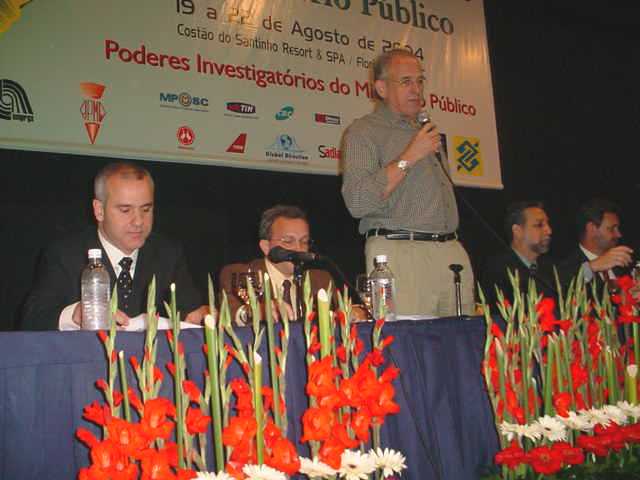 A palestra de Nélson Jobim