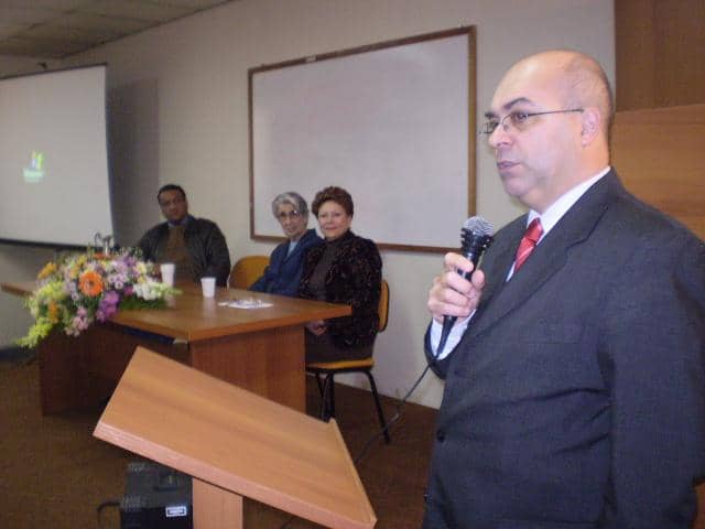 Promotor José Olavo na inauguração da Casa...