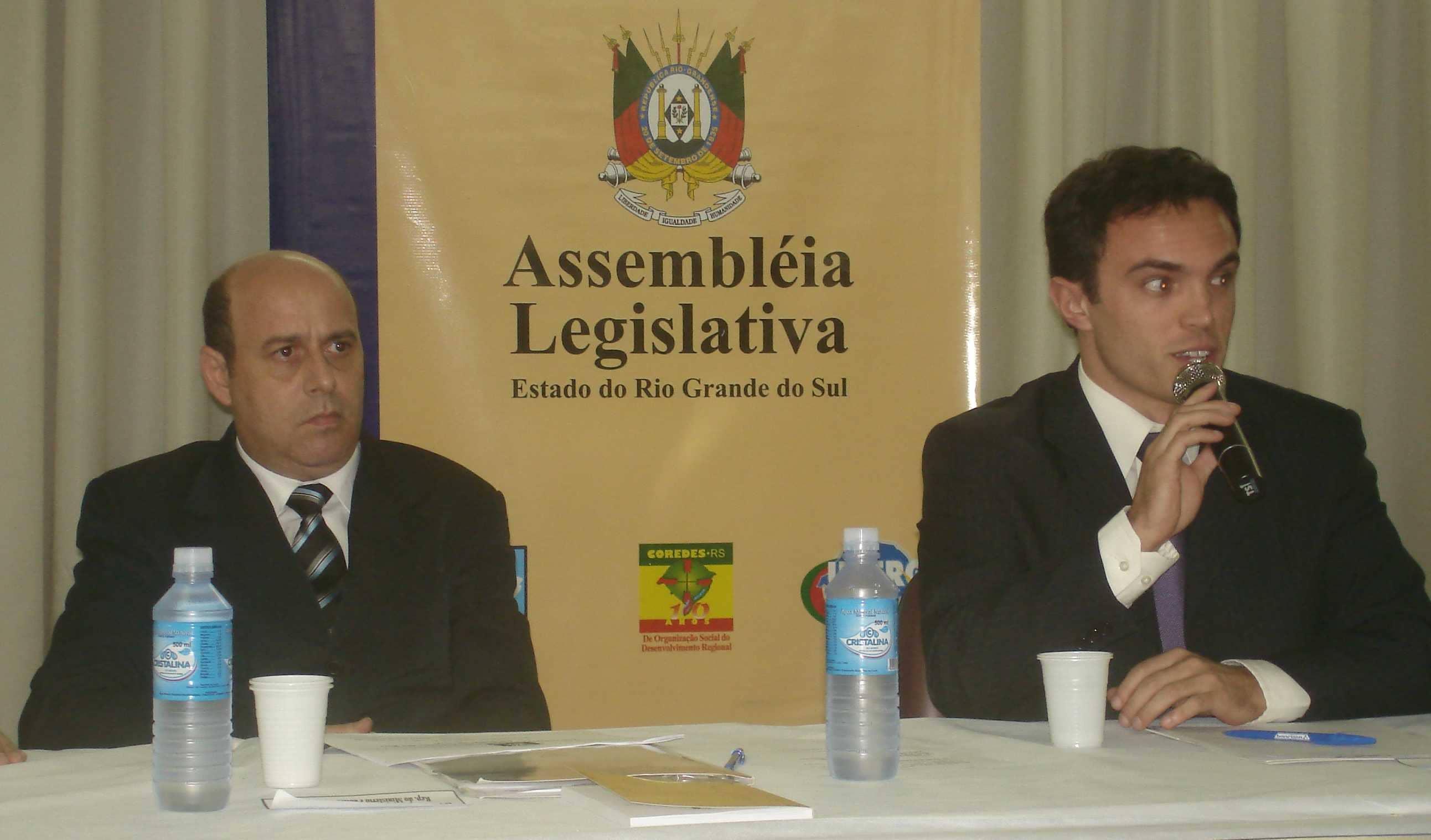 Promotor Leonardo Menin expõe realidade local