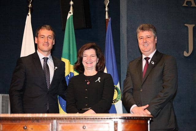 Fabiano Dallazen, Raquel Dodge e Sandro Neis