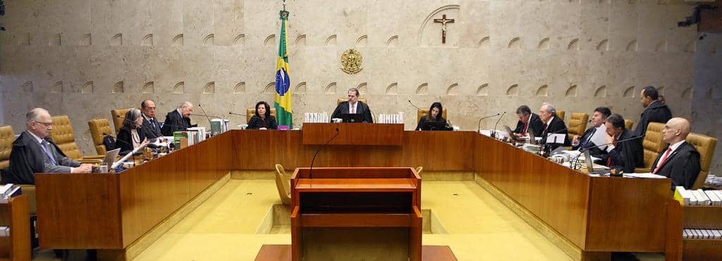 Ministros durante julgamento - Foto: Nelson Jr./SCO/STF