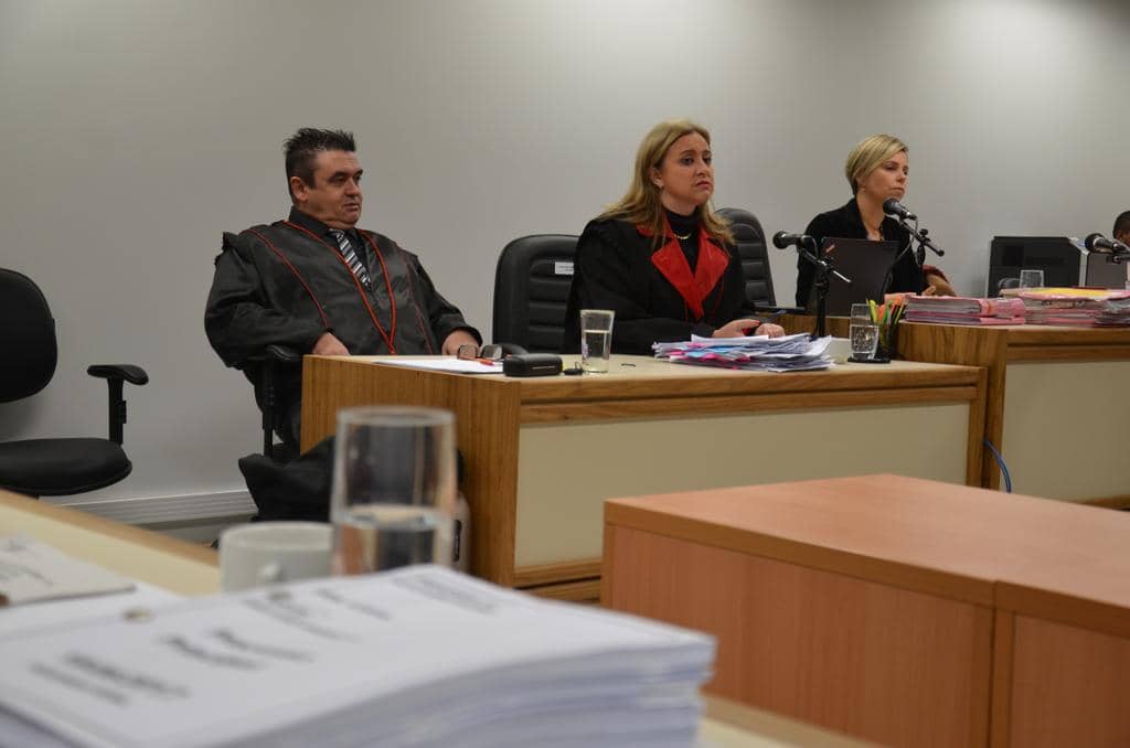 Eugênio Amorim, Lúcia Callegari e Taís de Barros