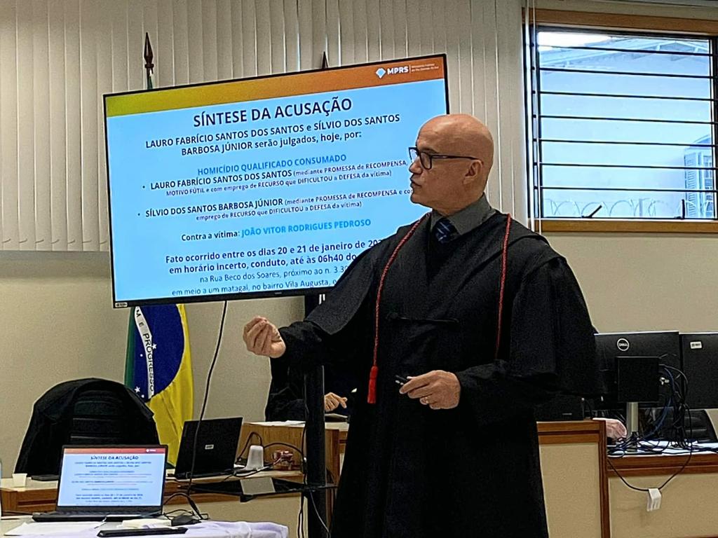 Viamão: acusados pelo MPRS são condenados por homicídio qualificado de jovem de 19 anos