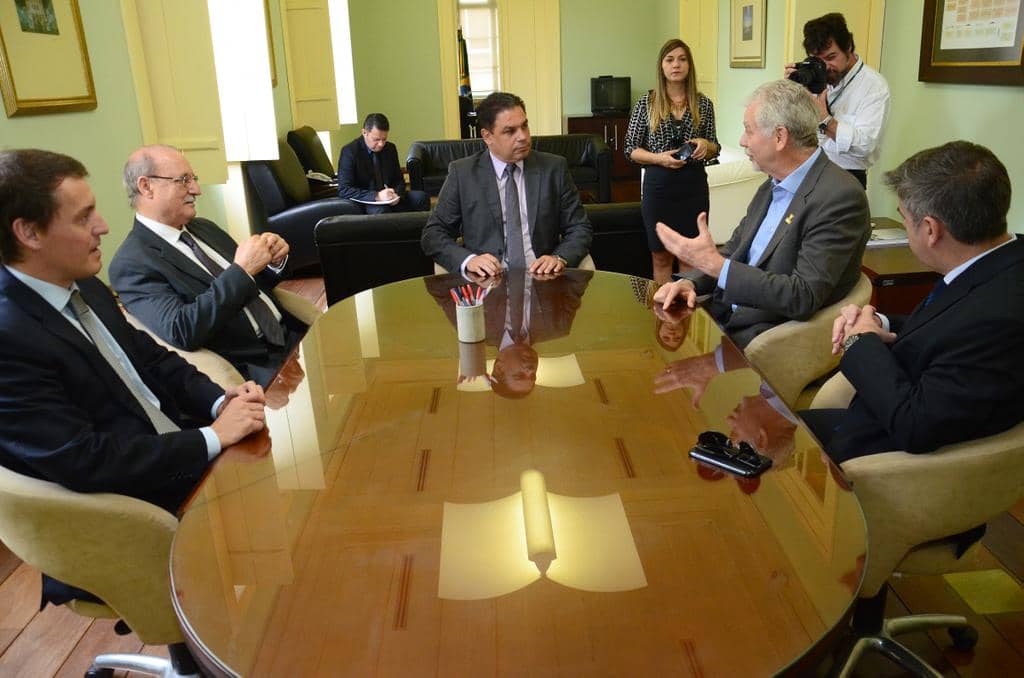 Reunião ocorreu no Palácio do MP na manhã desta segunda-feira