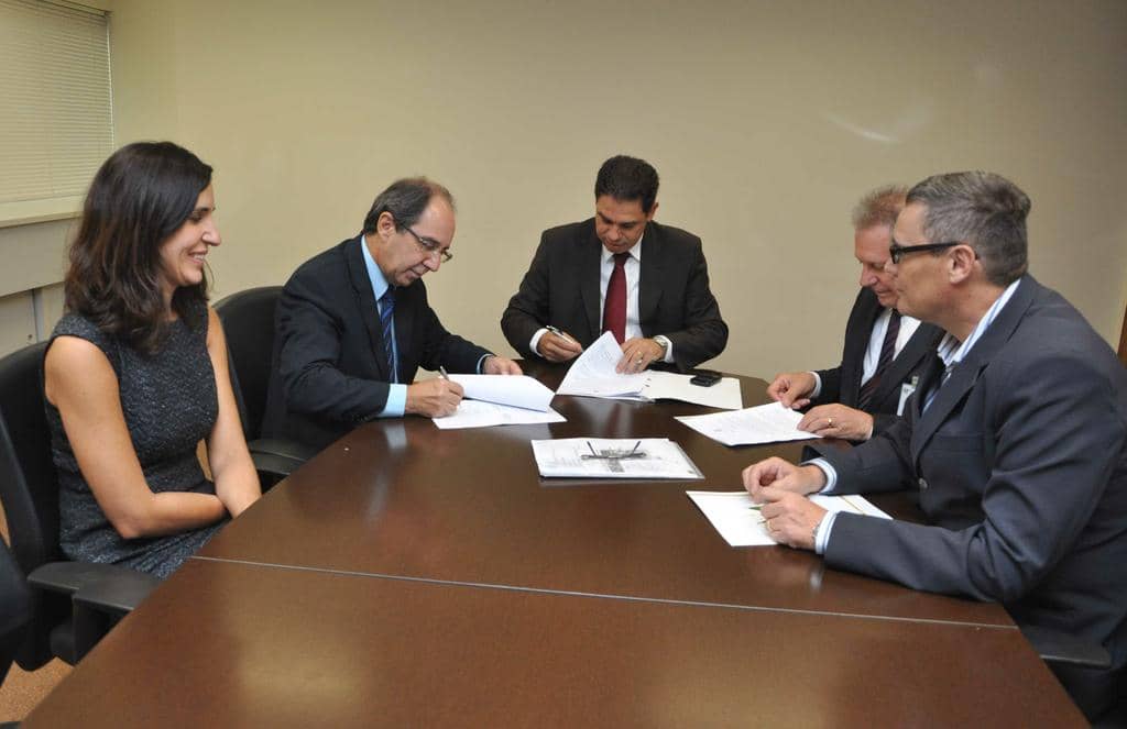 Assinatura aconteceu na sede do MP