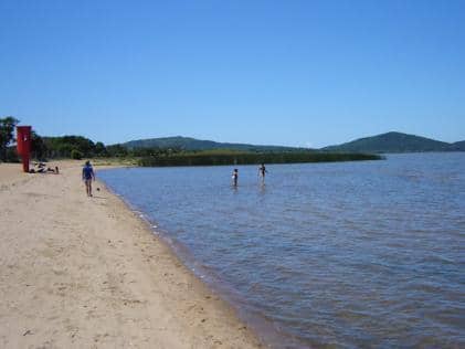 A praia do Lami