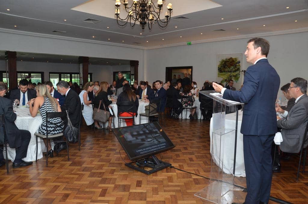 PGJ palestrou em evento promovido por grupo de lideranças empresariais 