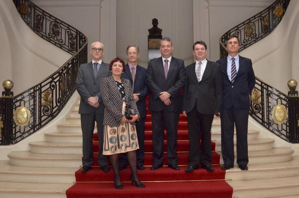 Membros do MP que estiveram no Palácio Piratini