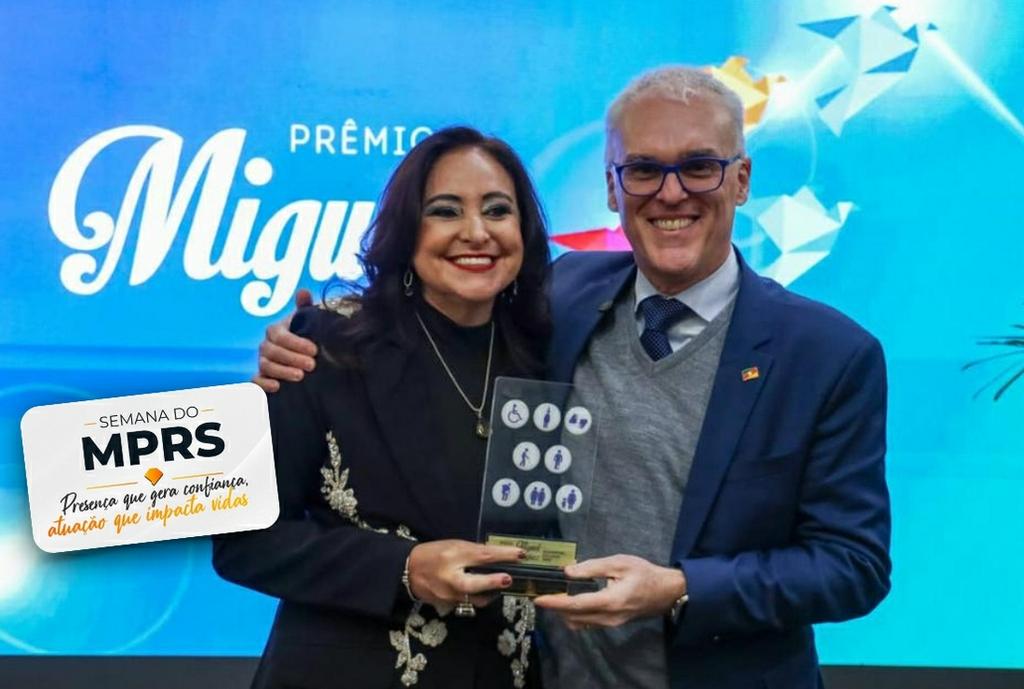 Entrega do prêmio Miguel Velasquez à promotora Lúcia Callegari e programação cultural marcam o encerramento da Semana do MPRS
