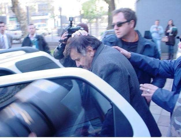 Macalão, quando foi preso pela Especializada Criminal em agosto de 2007