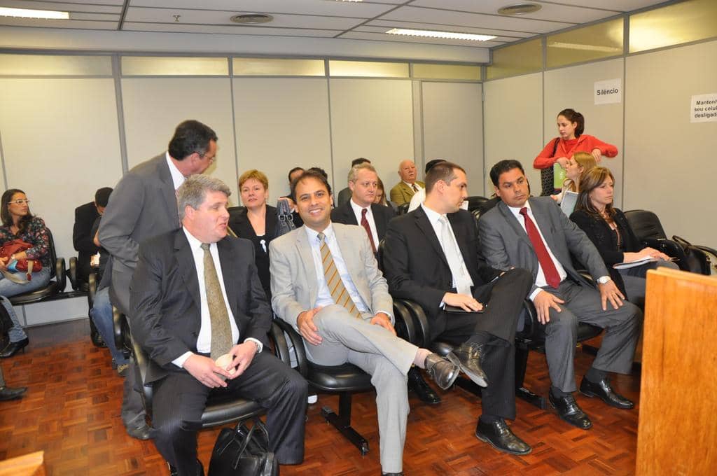 Membros do MP acompanharam julgamento...