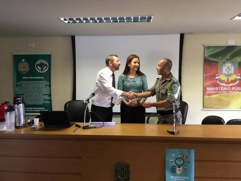 Daniel Martini, Luziharin Tramontina e comandante João César Verde Selva