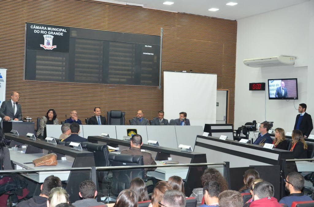 Palestras aconteceram na Câmara Municipal de Rio Grande