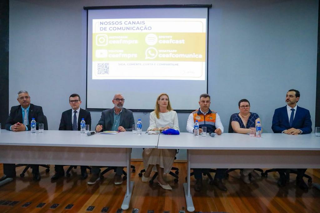 Seminário promovido pelo MPRS em Santa Maria reforça a importância dos planos de contingência para a prevenção e o enfrentamento de desastres