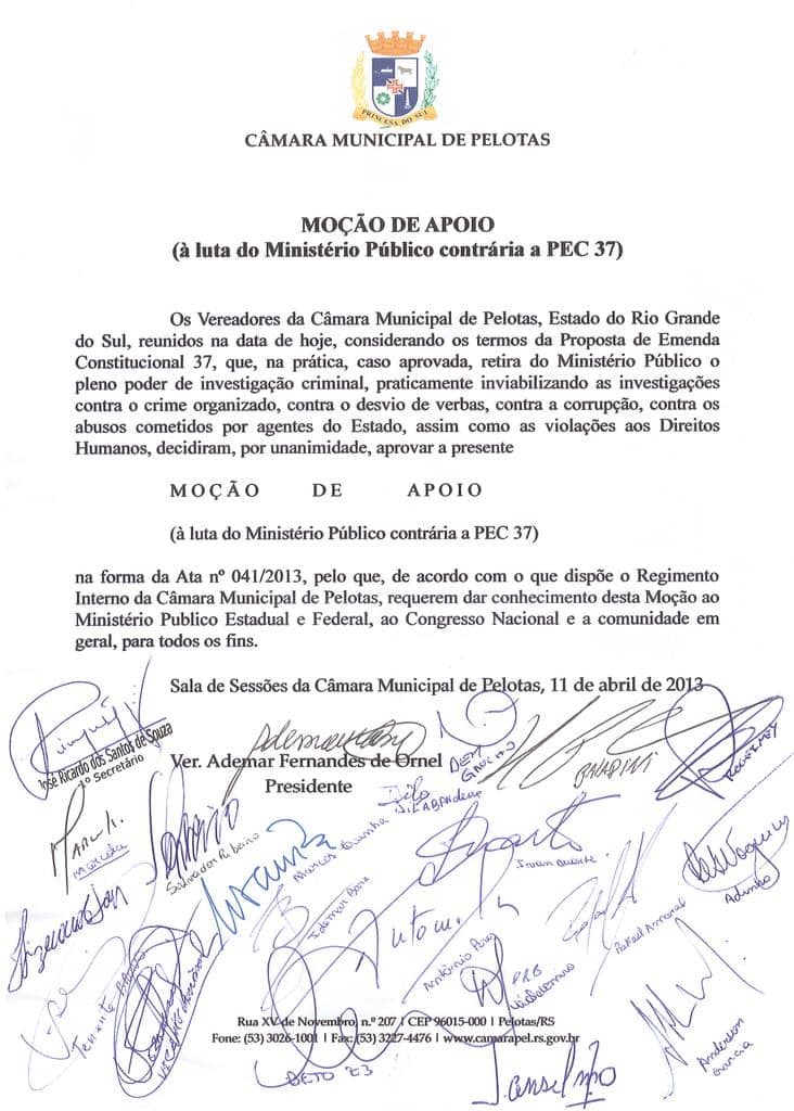 Parlamentares manifestam preocupação caso Proposta de Emenda seja aprovada